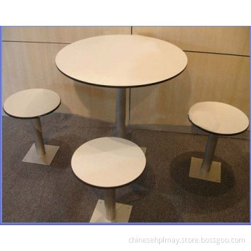 exterior hpl compact table tops restaurant